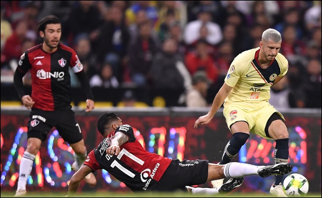 Atlas y América se enfrentaron en la Jornada 2 de la Liga MX. Foto: Imago7