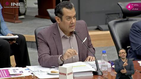 Sergio Gutiérrez insinuó juicio político contra consejeros del INE en votación de pluris 