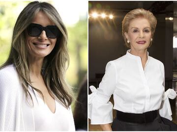 Carolina Herrera ofrece vestir a primera dama de EU