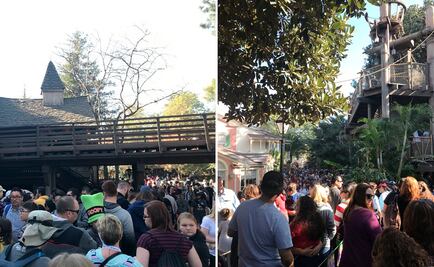 Apagón deja a visitantes varados en atracciones de Disneyland en California