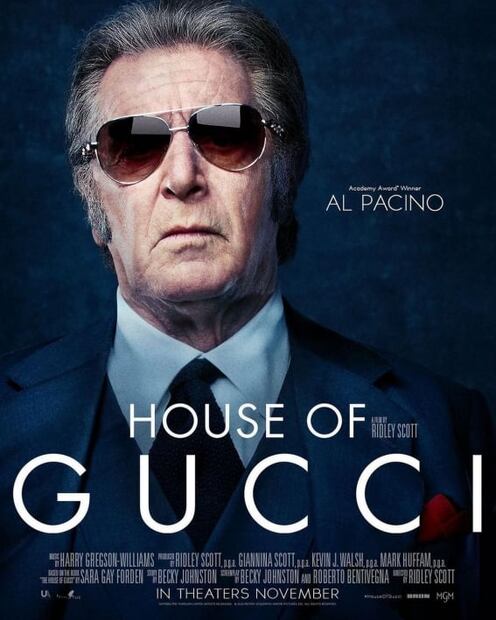 "House of Gucci": Así lucen Lady Gaga, Adam Driver, Al Pacino, Jared Leto y Jeremy Irons