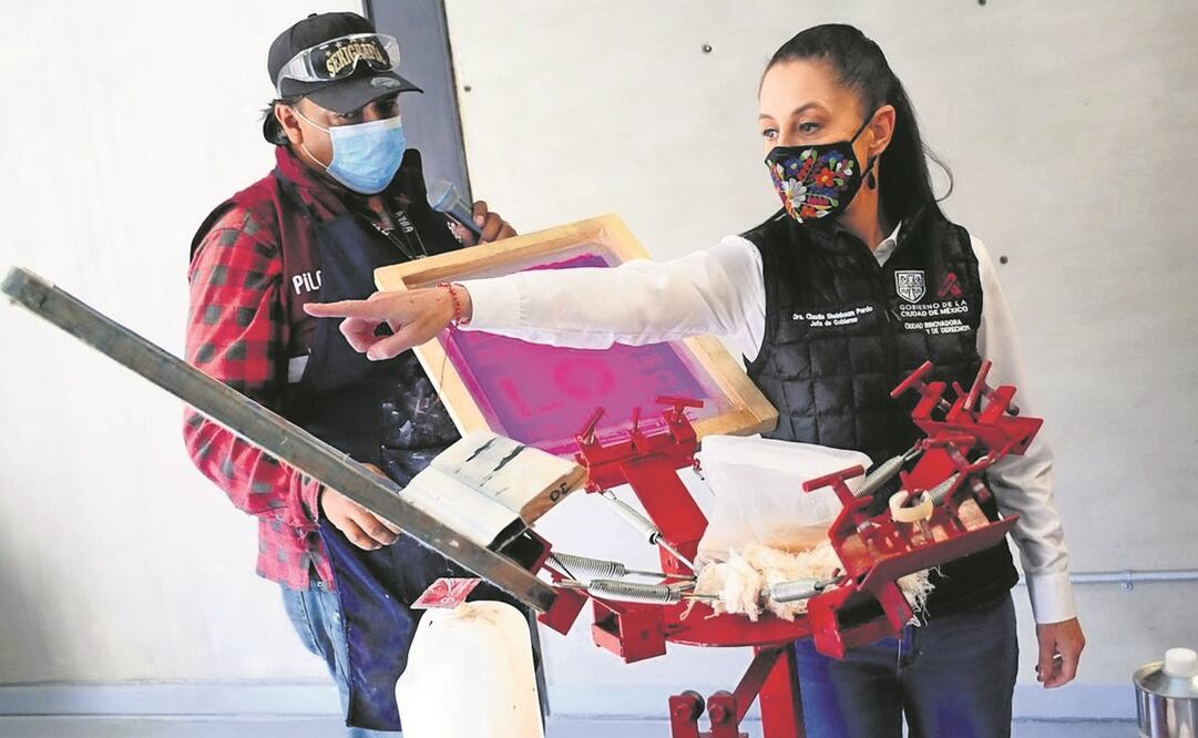 Claudia Sheinbaum visitó Tláhuac para inaugurar las nuevas instalaciones de un Pilares en la Nopalera. Foto: Daniel Augusto. CUATOSCURO