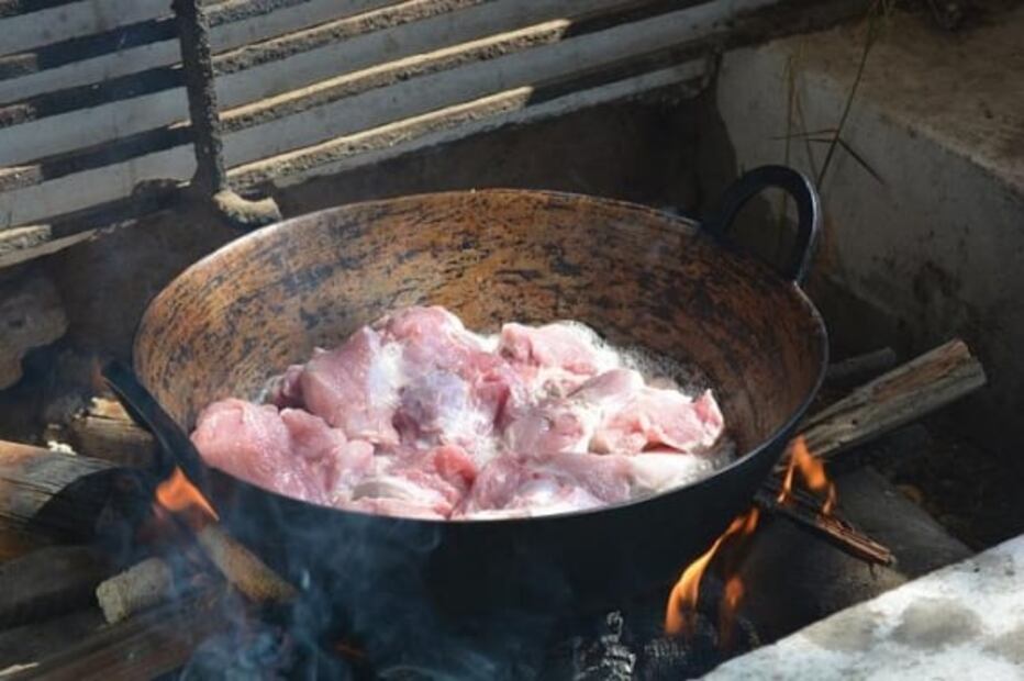 Qué es el asiento de puerco que le da sabor a la comida oaxaqueña