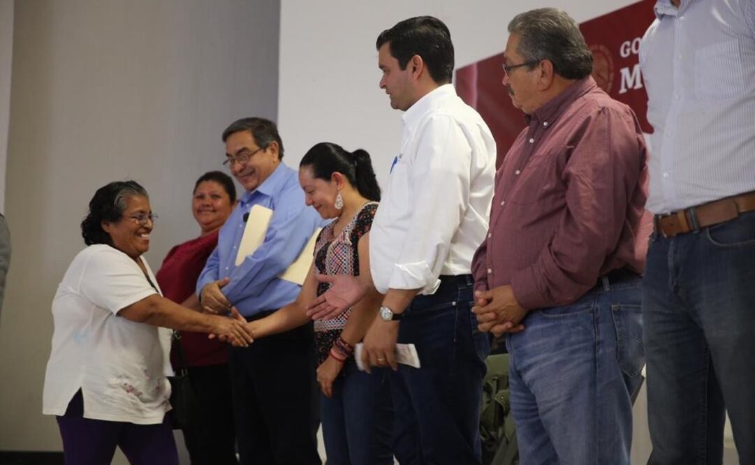 María Luisa Albores estuvo en Nayarit. Foto: Especial