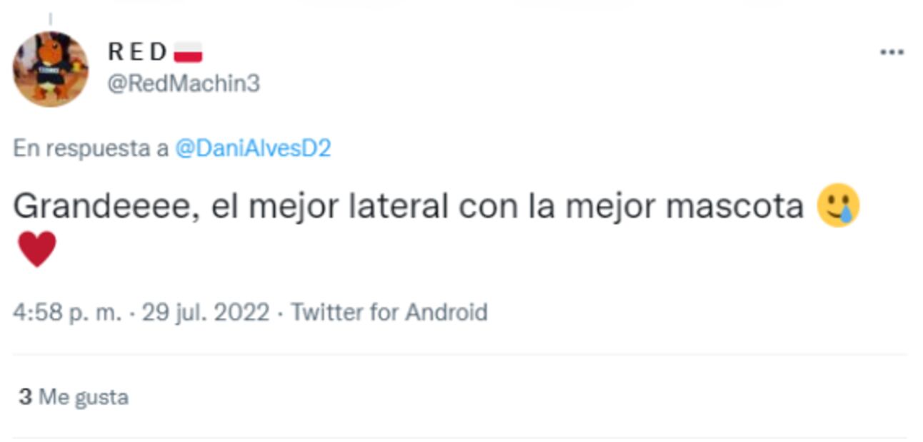 Dani Alves comparte foto con 'Goyo' y las redes explotan de amor