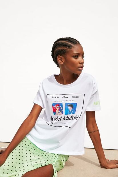 Zara lanza la playera más millennial de La Sirenita