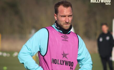 Christian Eriksen vuelve a entrenar tras sufrir paro cardíaco en la Euro 2020