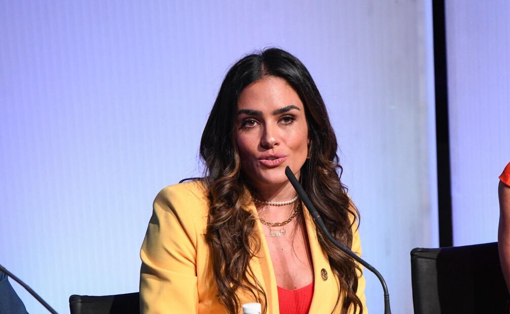 Alessandra Rojo de la Vega, propuso subastar las esculturas (03/07/2025). Foto: Especial