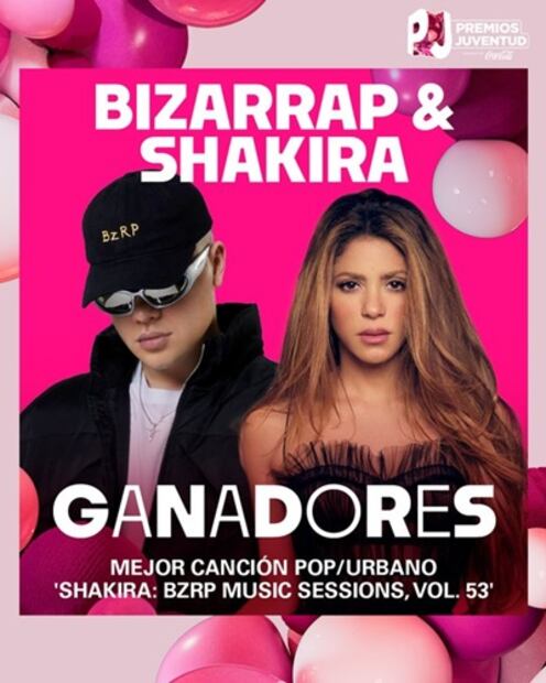 El tema que hizo en colaboración con Bizarrap sigue cosechando éxitos. Foto: Twitter Univisión