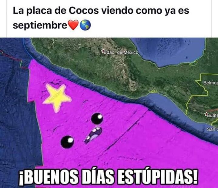 Memes de septiembre. Foto: Redes sociales
