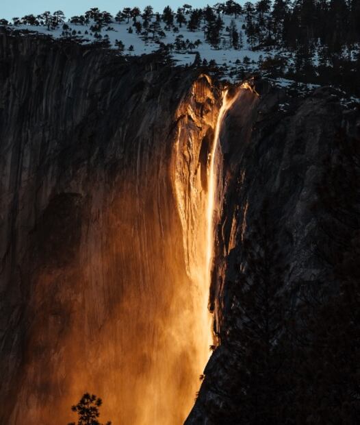 La cascada submarina y otros destinos con ilusiones ópticas
