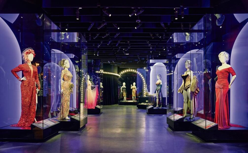 En la exposición Marylin Monroe: Hollywood Icon, el Museo de la Academia exhibe los atuendos más emblemáticos que lució la diva en películas como Bus stop ‘Niagara’o‘Bus Stop’(‘Nunca fui santa’), así como diseños de alta costura que lució en eventos y premieres. Foto: Academy Museum of Motion Pictures