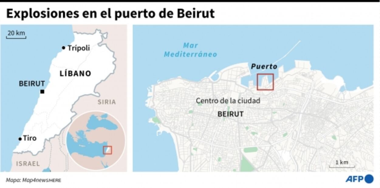 ¿Qué pasó en Beirut y por qué fue declarada zona de desastre?