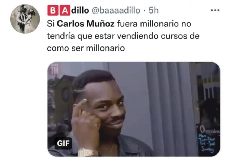 Se lanzan contra Carlos Muñoz por humillar a un mesero; el influencer asegura que le dio una beca