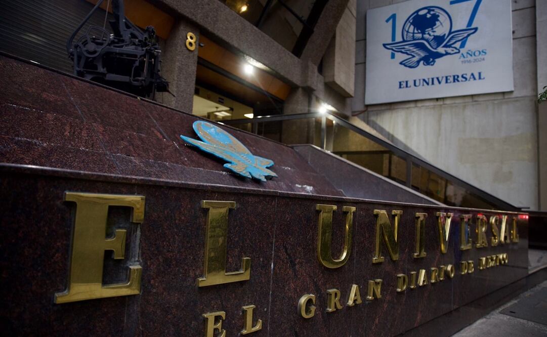 Fachada exterior de EL UNIVERSAL. Foto: EL UNIVERSAL