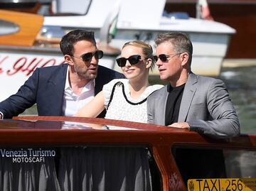 Ben Affleck y Matt Damon se baten en duelo en Venecia