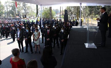 Rinden homenaje a mujeres policías que resguardaron la marcha del 8M