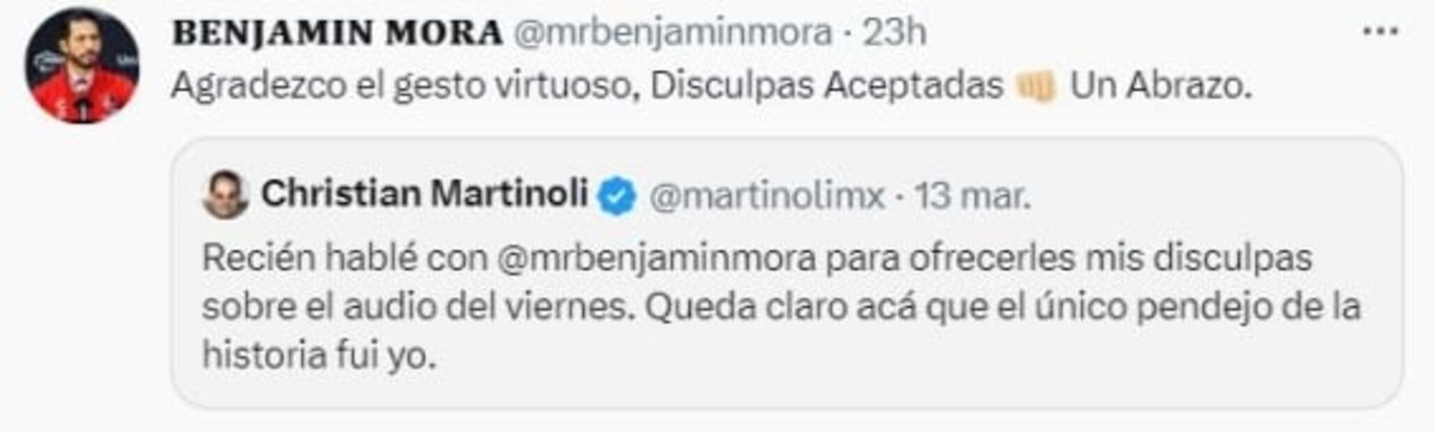 Técnico del Atlas responde a las disculpas de Christian Martinoli