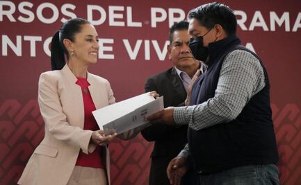 Sheinbaum entrega en Coyoacán 868 créditos de Mejoramiento de Vivienda