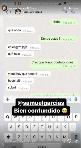 "Se llegó el día": Mariana Rodríguez comparte que ya empezó con contracciones