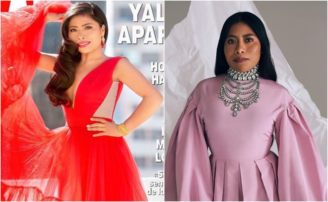 Left: Yalitza Aparicio in the cover of ¡HOLA! (Taken from ¡HOLA! Instagram account)/Right: Yalitza in the cover of Teen Vogue (Taken from Teen Vogue's Instagram account)