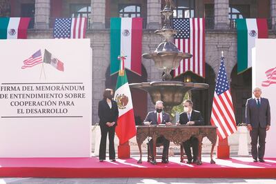 Avala Congreso solicitar a SRE documentos y acuerdos entre Kamala Harris y AMLO