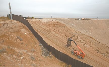 Reconoce la Casa Blanca “construcción limitada” de muro fronterizo