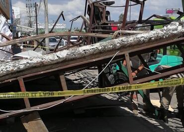 Trabajador muere aplastado por estructura metálica en Ecatepec