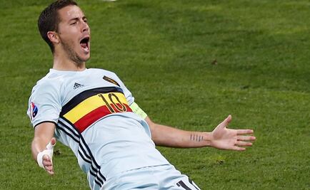 Bélgica golea de la mano de Hazard