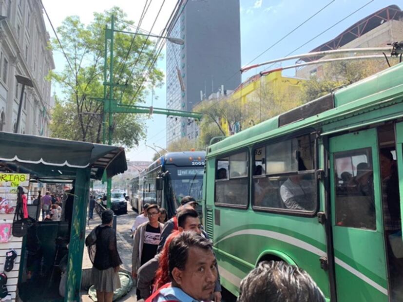 "Hasta para poner la petaca tiene"  Crónica de un viaje en el nuevo Trolebús