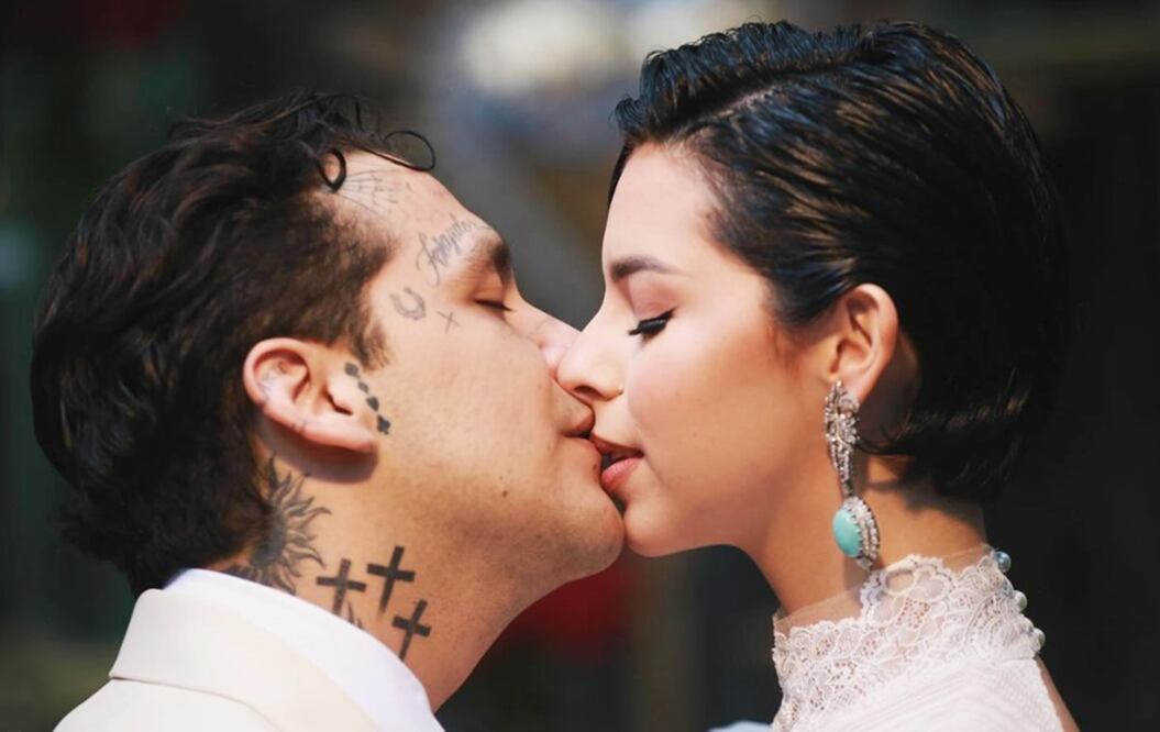 Ángela Aguilar y Christian Nodal contrajeron matrimonio el 24 de julio del 2024.
Foto: Instagram