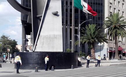 Inician cortes viales en Reforma por fiestas patrias