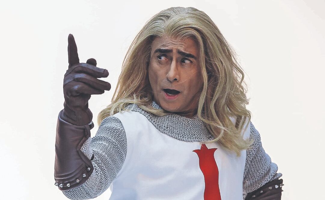 Ramones reúne en la obra Spamalot a los actores que lo admiran y toman su carrera como referencia. Foto: de Gabriel Pano. El Universal