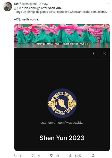 Meme shen Yun