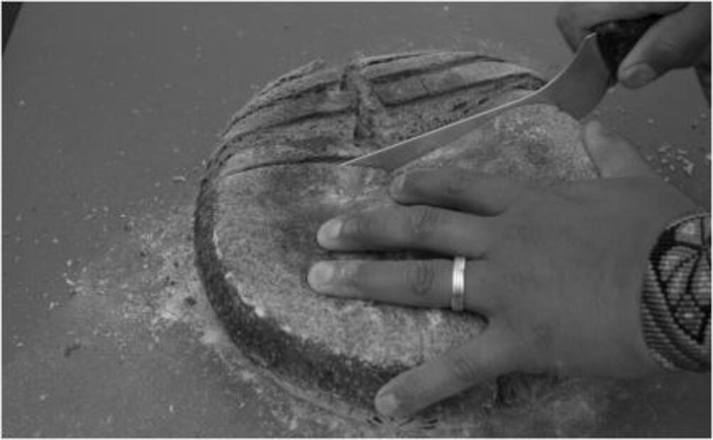 Panio llevó pan a la mesa de "Outstanding In The Field"