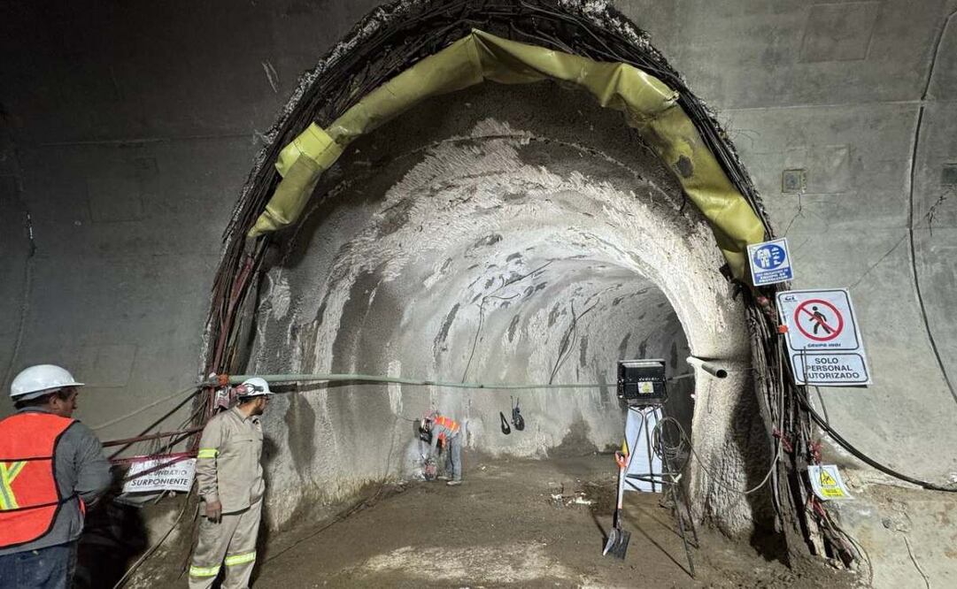 La Línea 12 del Metro continua su ampliación tras 10 años de trabajos (05/12/2024). Foto: X @SOBSECDMX