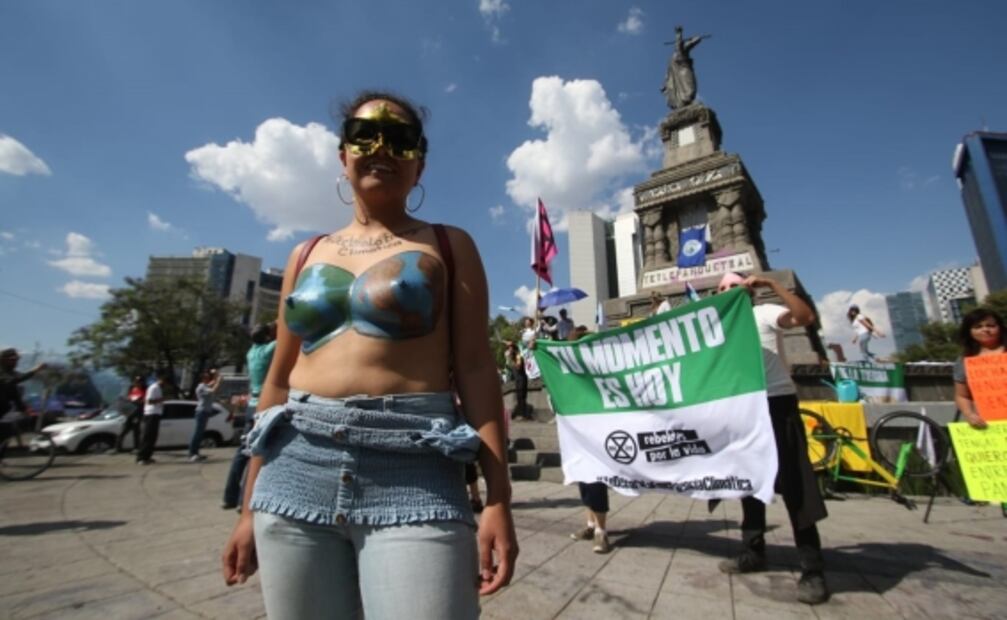 Ambientalistas llaman a autoridades capitalinas a declarar emergencia climática, con manifestación en Reforma 