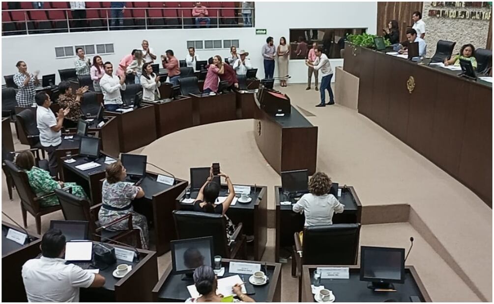 En Yucatán el Congreso del Estado aprobó la reforma al Poder Judicial. Foto: Especial