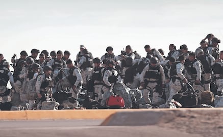 Despliegan 10 mil efectivos de la GN a la frontera norte; se distribuyen en 18 municipios