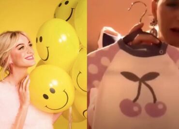 Katy Perry demuestra que su bebé será una fashionista al compartir sus primeros outfits