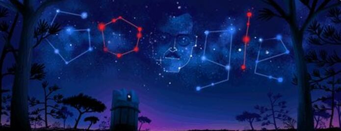 "Priest of the telescope", Guillermo Haro, honored in today's Doodle