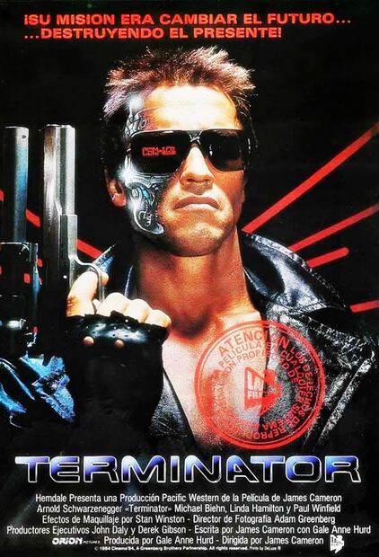 Poster de la película para el mercado español; incluye la leyenda “Los derechos de reproducción de esta película, en cualquier sistema audiovisual, son propiedad de LaurenFilms”, pues el problema de la piratería impactó en varios países. Foto: IMDb/ESPECIAL.