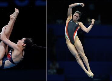 Gaby Agúndez y Ale Orozco clasifican a la final individual de plataforma 10 m