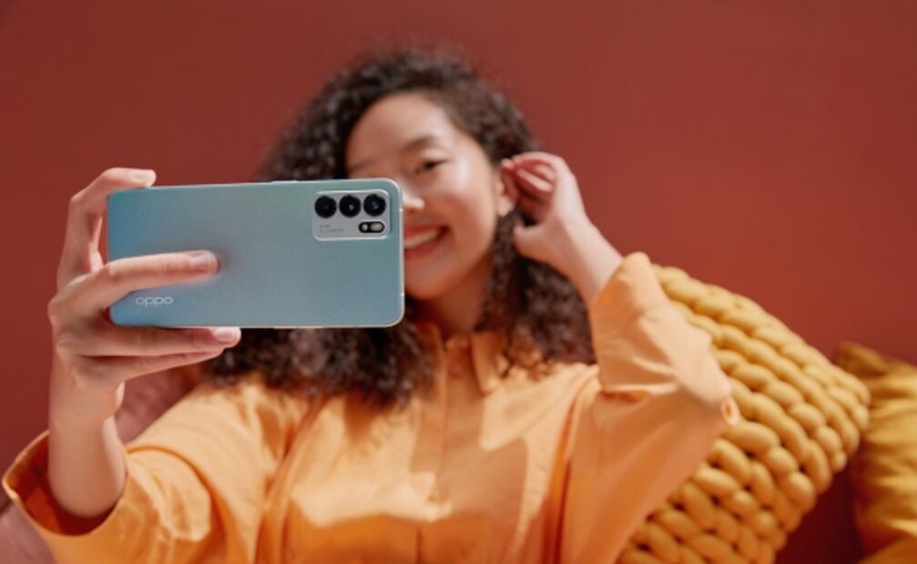 OPPO Reno6 5G, el Smartphone que carga en media hora