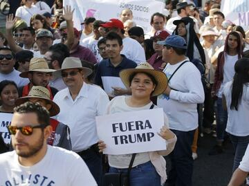 Marchan en los estados contra políticas de Donald Trump