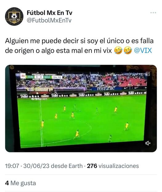 Tweets narración América