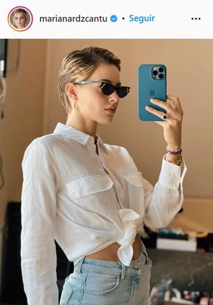 El radical cambio de look de Mariana Rodríguez Cantú