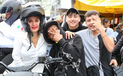 Sandra Cuevas acude a Venustiano Carranza; urge atender deuda con las juventudes