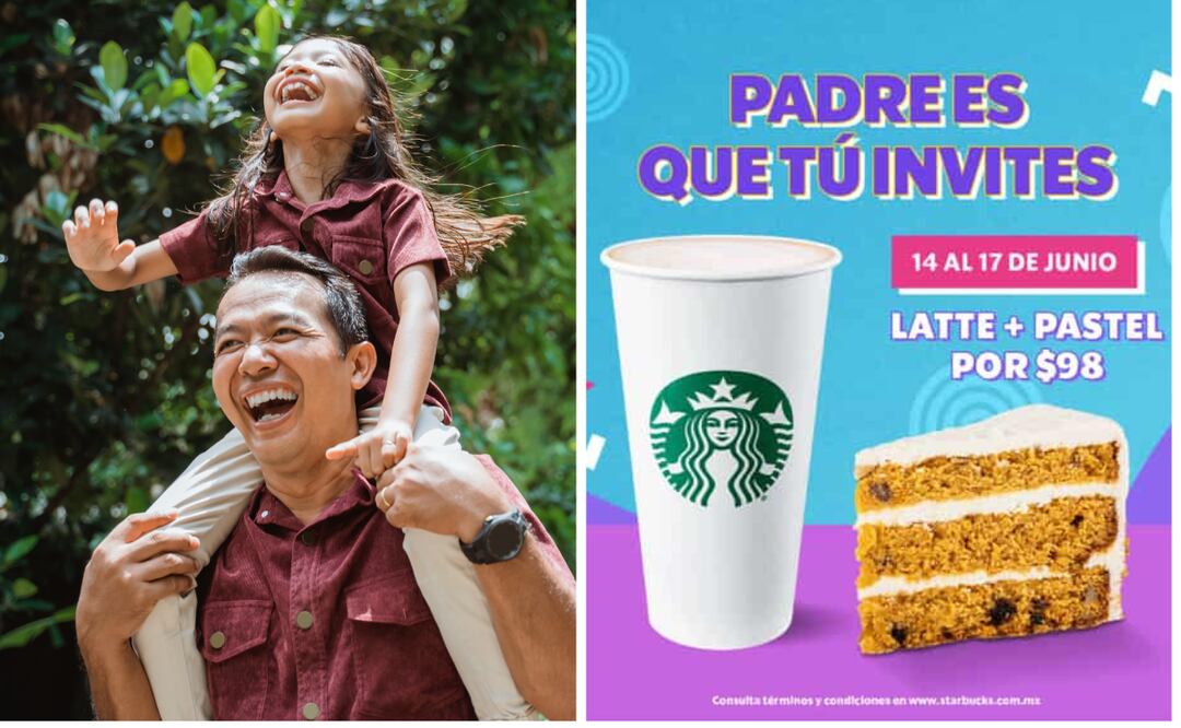 Promoción del día del padre con Starbucks.
Foto: Captura de pantalla