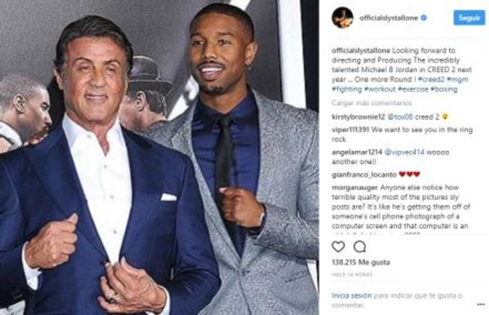Sylvester Stallone dirigirá nueva secuela de "Rocky"